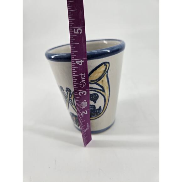 Vtg 80s Louisville Stoneware Kentucky Derby Churchill Downs Mint Julep Cup - Picture 9 of 10